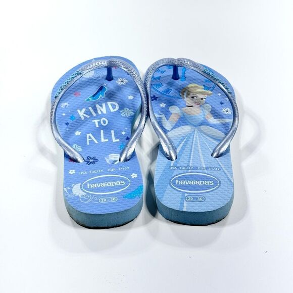 Havianas Cinderella flip flop sandal 13/1 - Picture 3 of 10